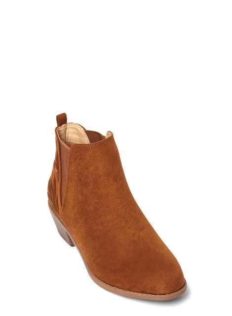 Tan 'Andree' Western Boots